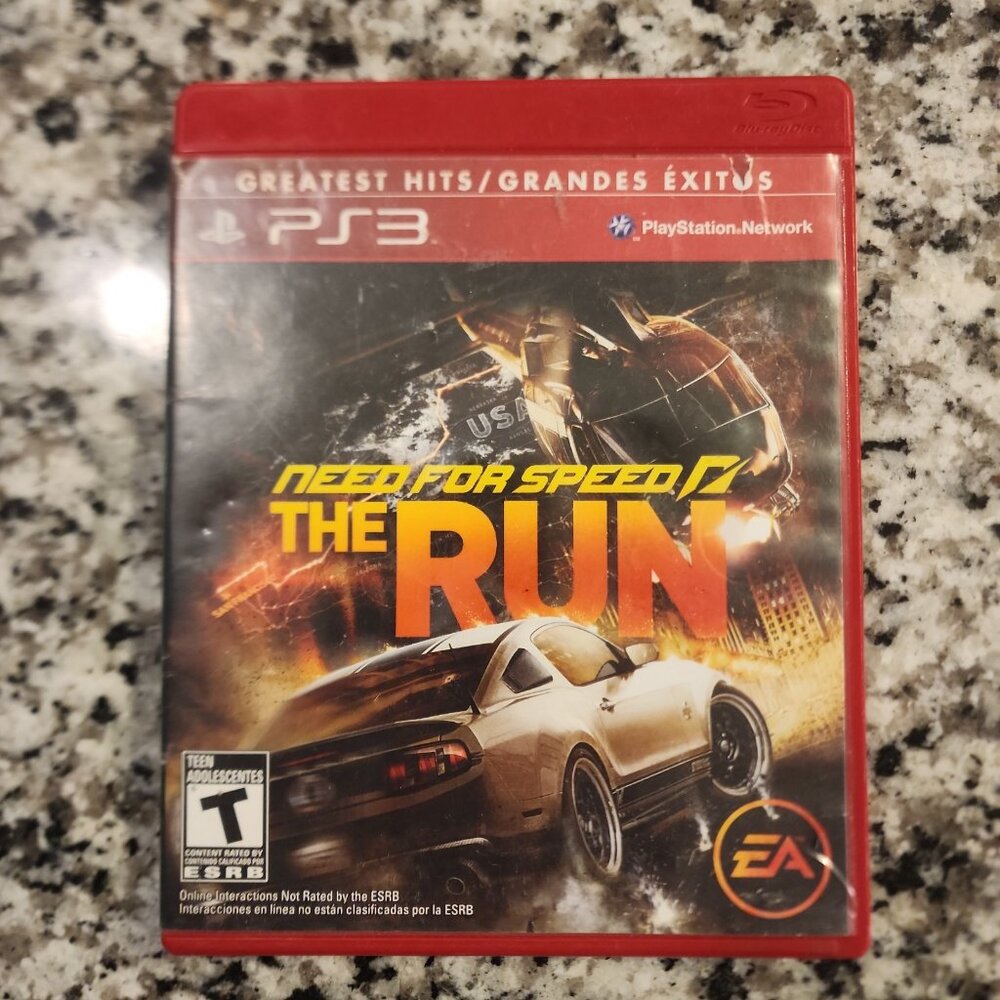 Need For Speed The Run Greatest Hits For Playstation 3